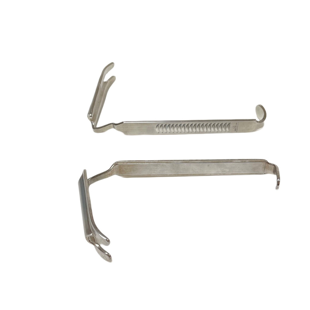 JARIT / S.L.C. 450-164 / 3154.069  Ring Retractor Blades Left Right, Size 3, 6"