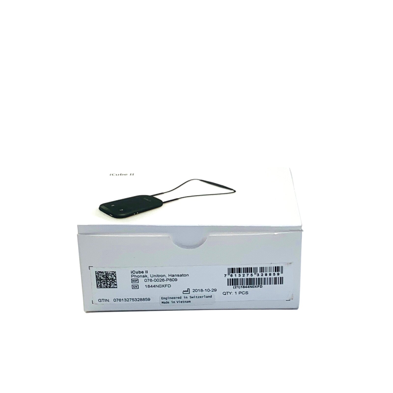 PHONAK REF 076-0026-P809, iCube lI UNITRON HANSATON HEARING AID PROGRAMMING