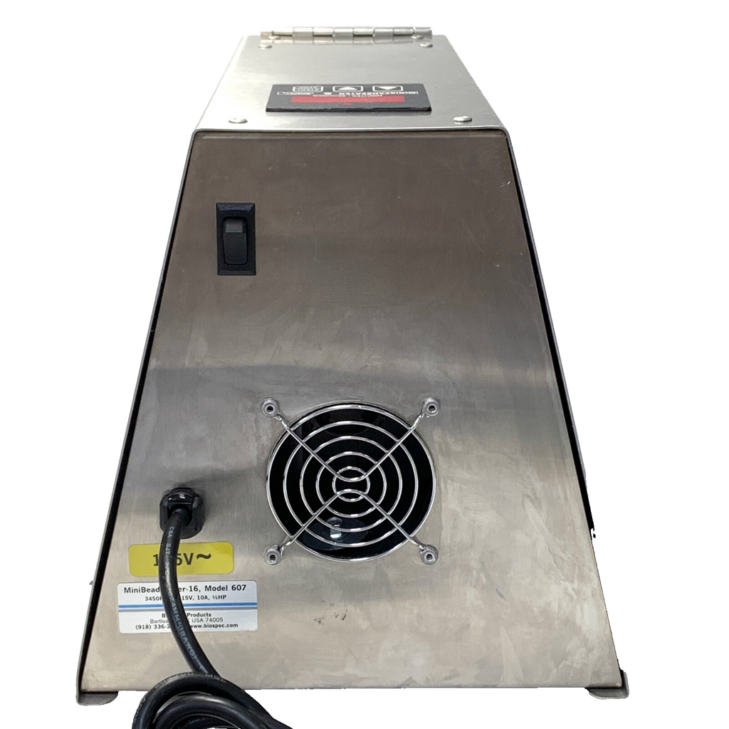 BioSpec Model 607, Mini BeadBeater-16 Homogenizer Cell Disrupter