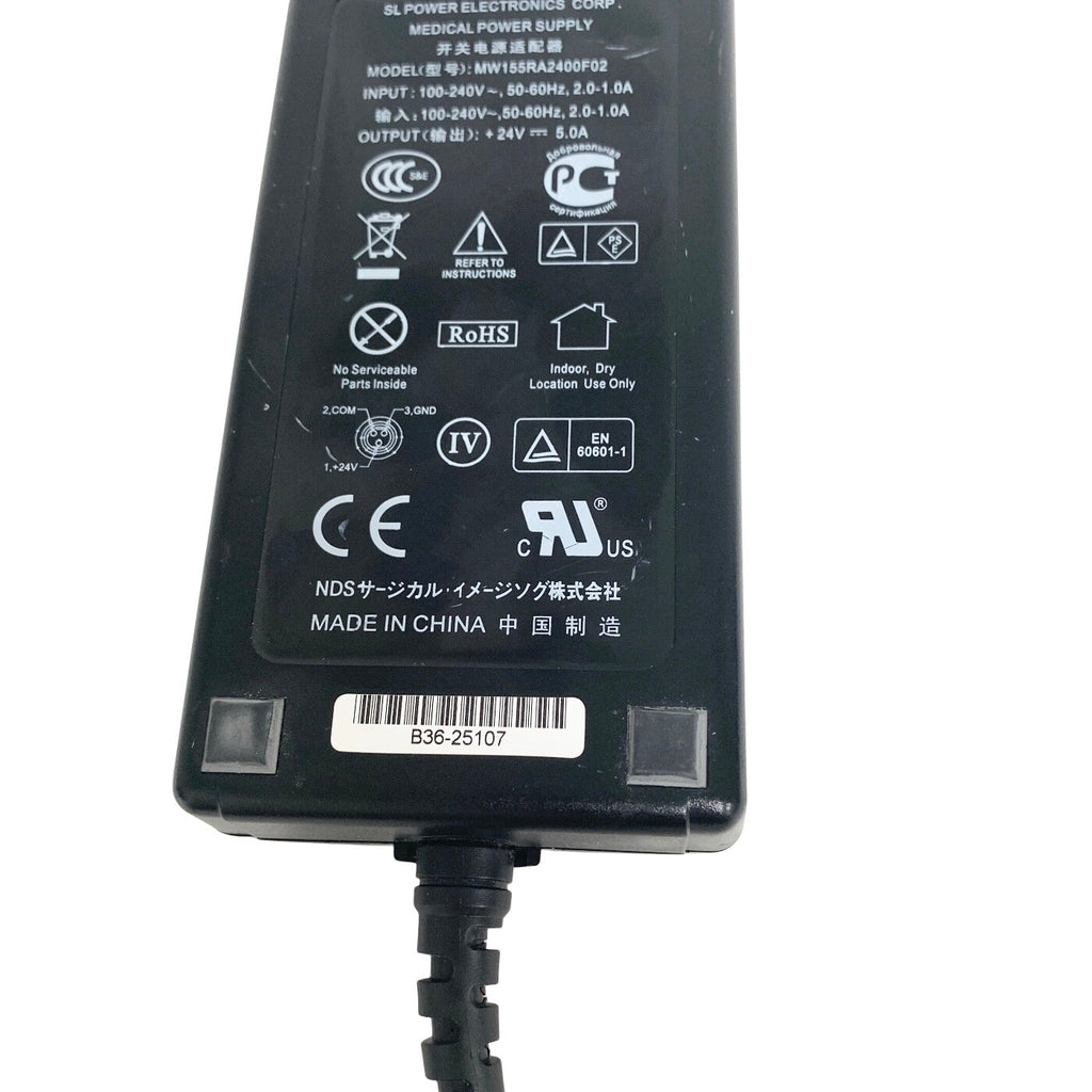 NDS REF 30B0036, MW155RA2400F02 MONITOR POWER SUPPLY 24V 5.0A