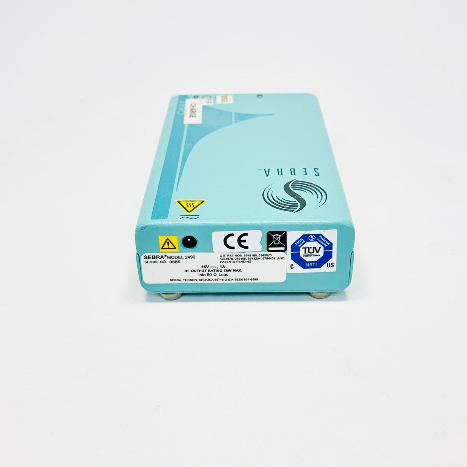 SEBRA 2490 RF SEALER W/ VANTE 1105 Hand Held Sealing Head & Power Supply