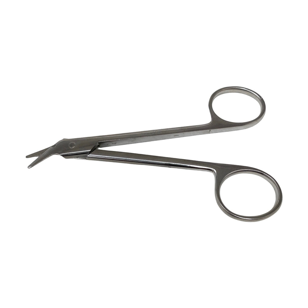 Aesculap DP551R Wire Cutting Scissors 4 3/4" Angled Serrated Blunt/Blunt 120mm