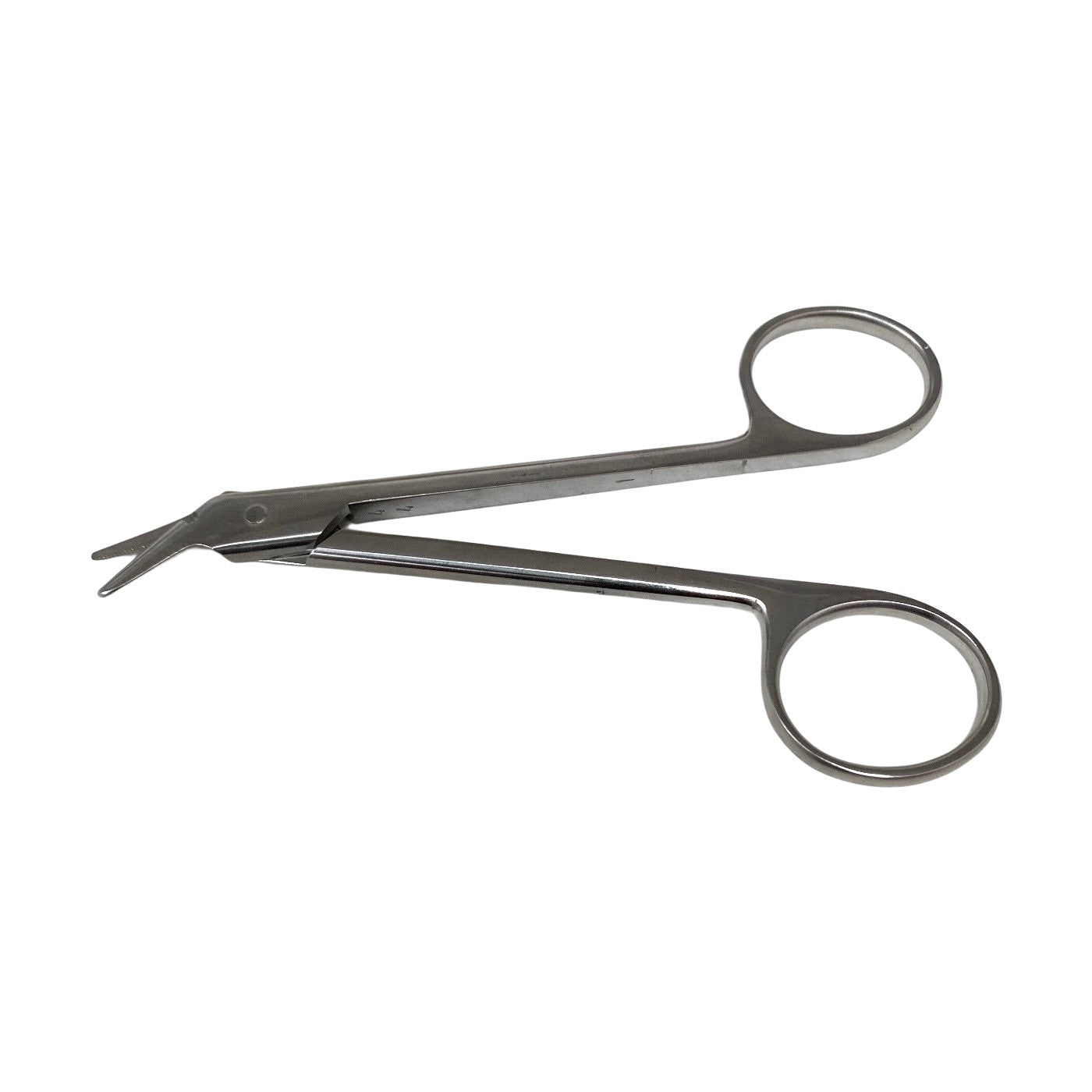 Aesculap DP551R Wire Cutting Scissors 4 3/4" Angled Serrated Blunt/Blunt 120mm
