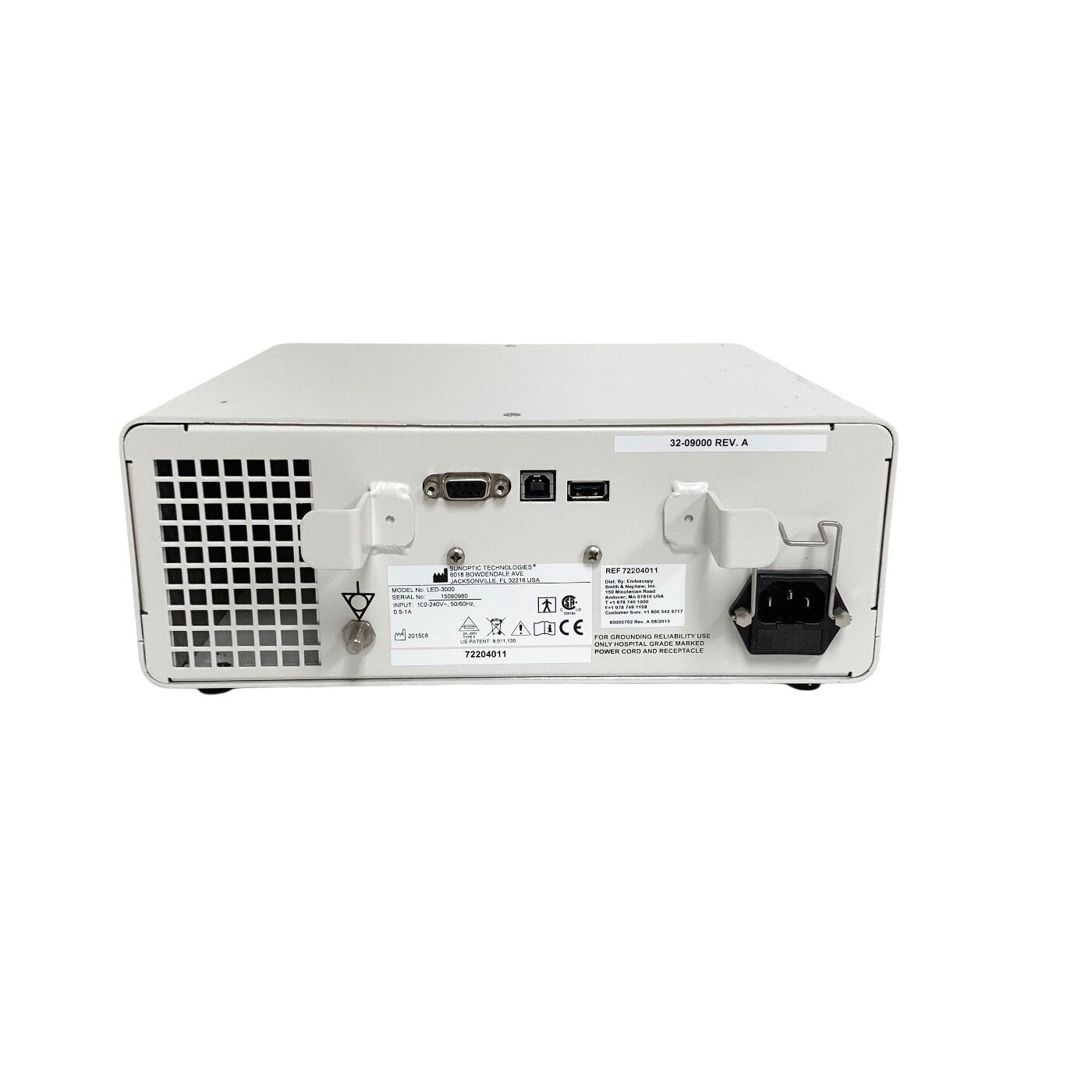 SUNOPTIC MODEL LED-3000, SURGICAL ENDOSCOPE LIGHT SOURCE