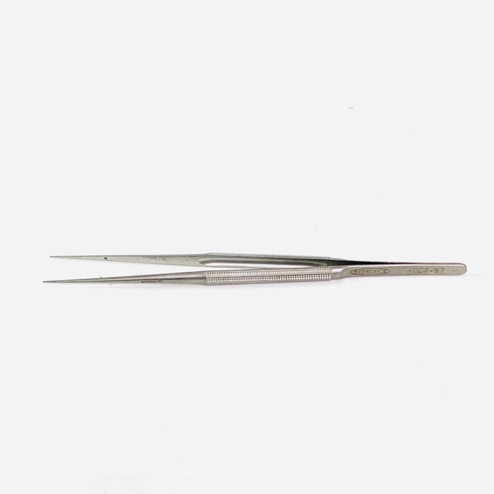 Scanlan REF 4004-97, Micro Forceps, Round Handle, Diamond Dust Tips, 7-1/8″