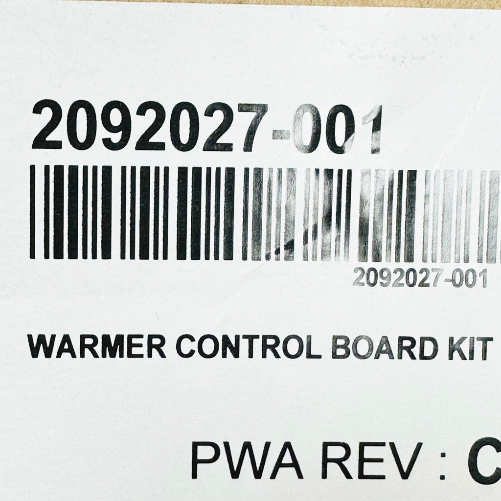 GE Datex-Ohmeda 2092027-001 WARMER CONTROL BOARD IEC 60601-1-8 Edition 2.1 Rohs
