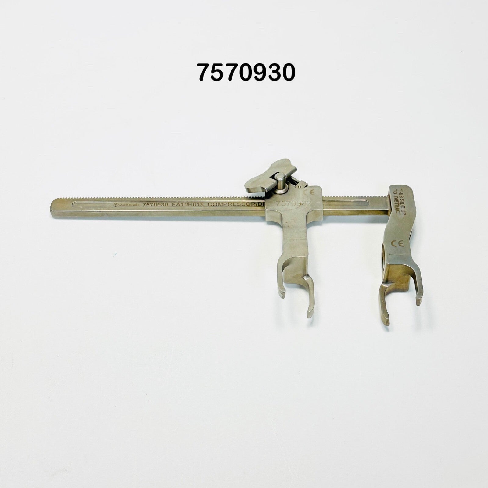 Medtronic 7570930 Compression/ Distraction Rack W/ 7570932 Actuator INSTRUMENT