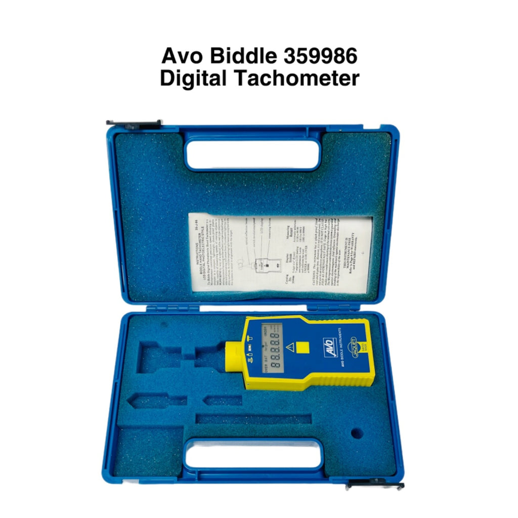AVO Biddle REF 359986 Handheld Digital Meter Hand Tachometer