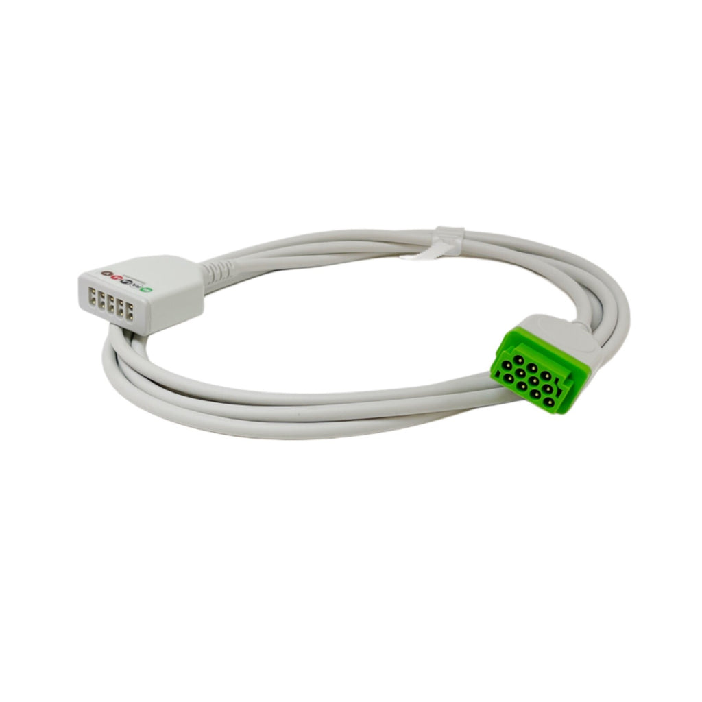 FMT E204-5060/0A Reusable Patient ECG Cable For GE MARQUETTE