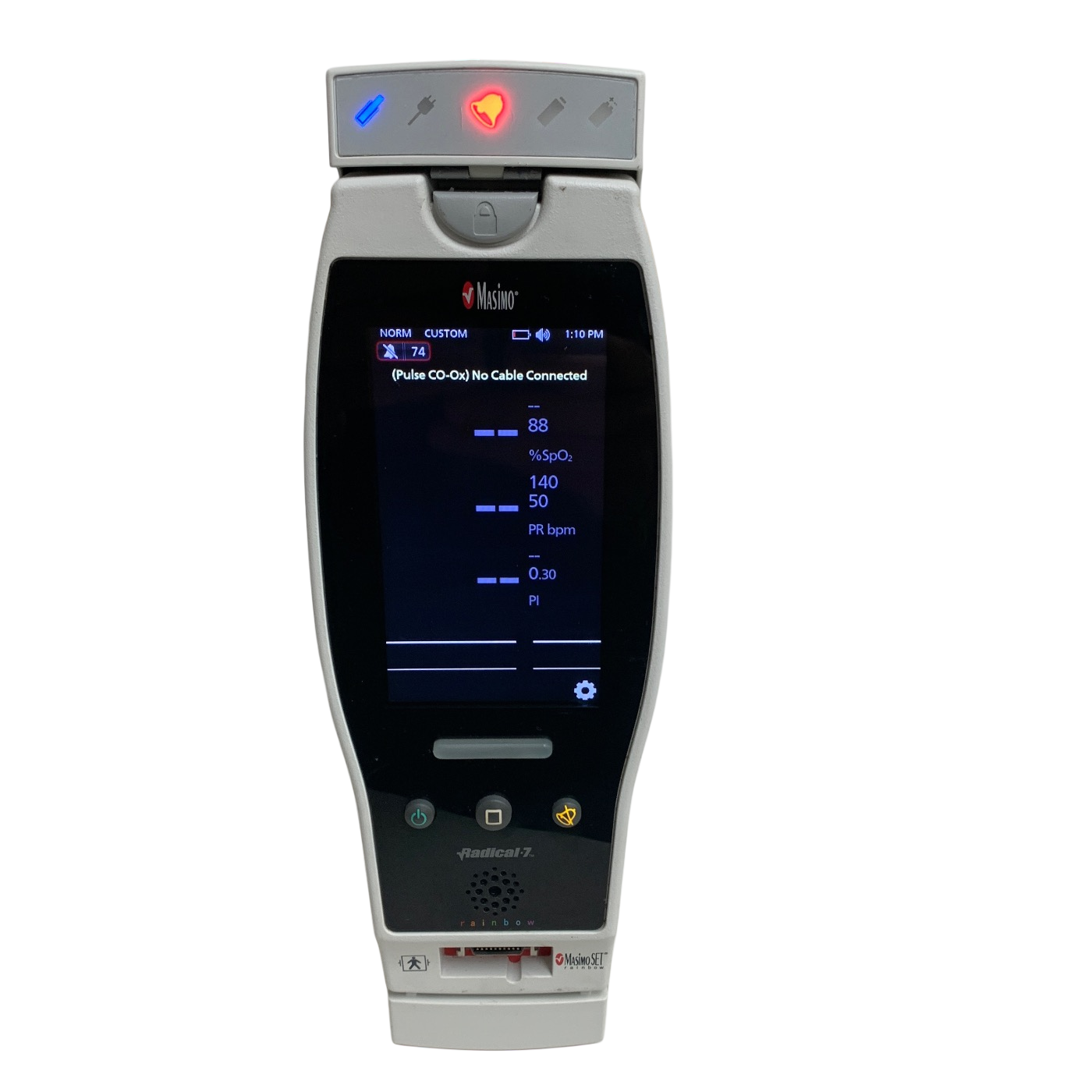 Masimo Radical 7 Rainbow Pulse Oximeter - PARTS ONLY