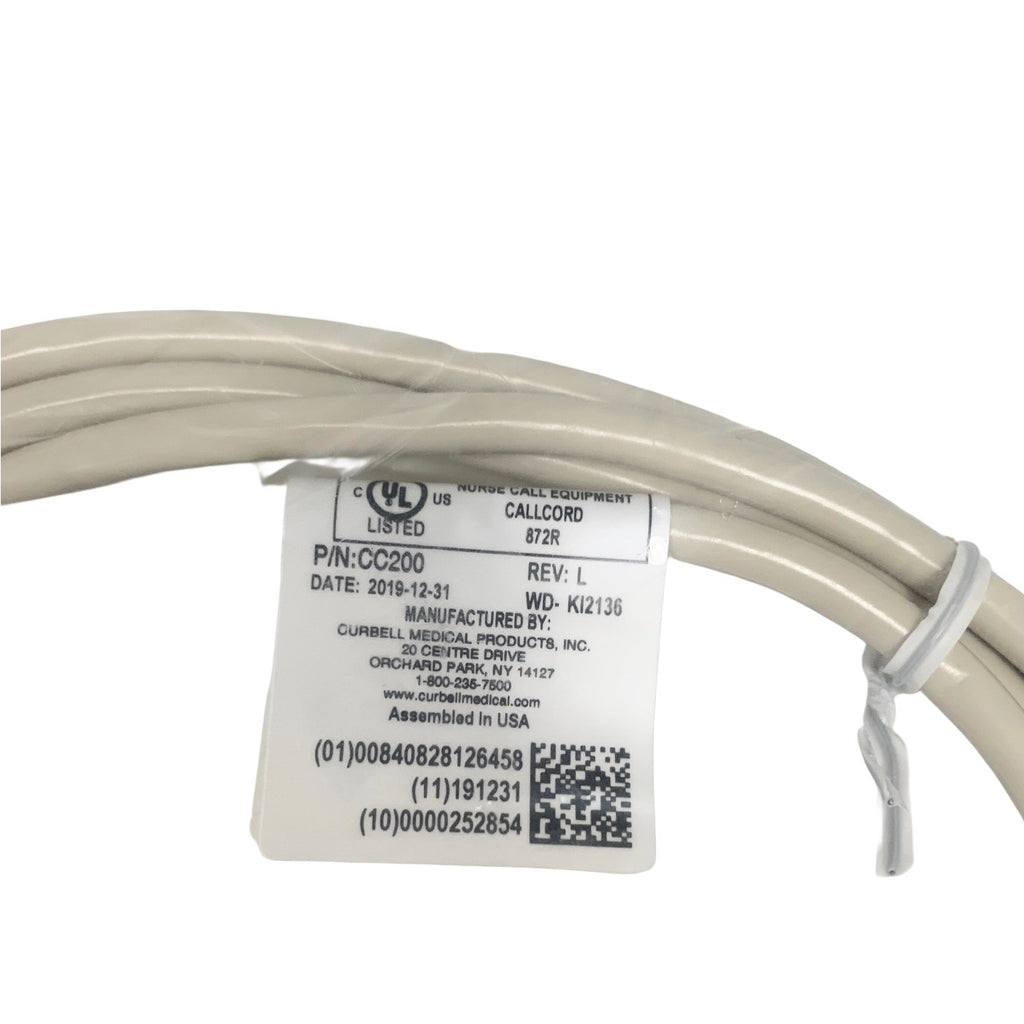 Rauland P/N CC200 Nurse Call Cord 872R