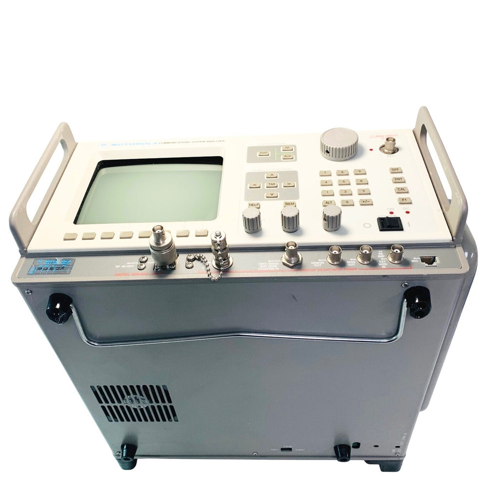 MOTOROLA Ref R2600CNT, COMMUNICATION SYSTEM ANALYZER
