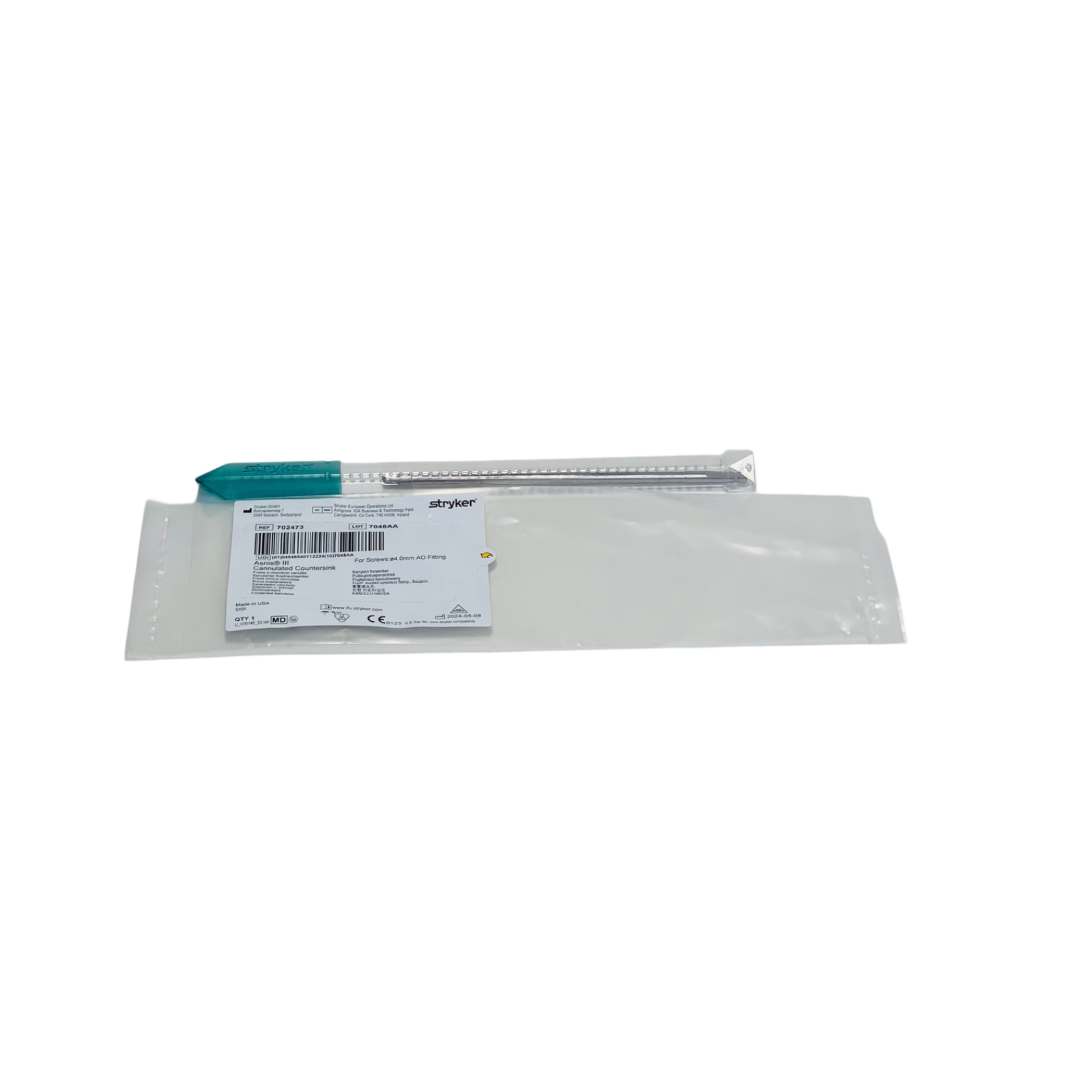 Stryker REF 702473, ASNIS III, Cannulated Countersink
