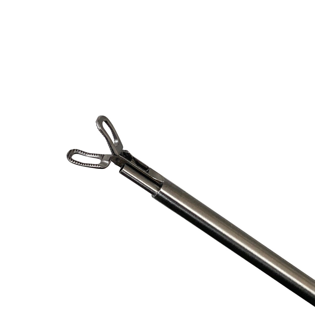 Aesculap Ref PL100R, Cholangiography Clamp Straight 5mm 17-3/8"