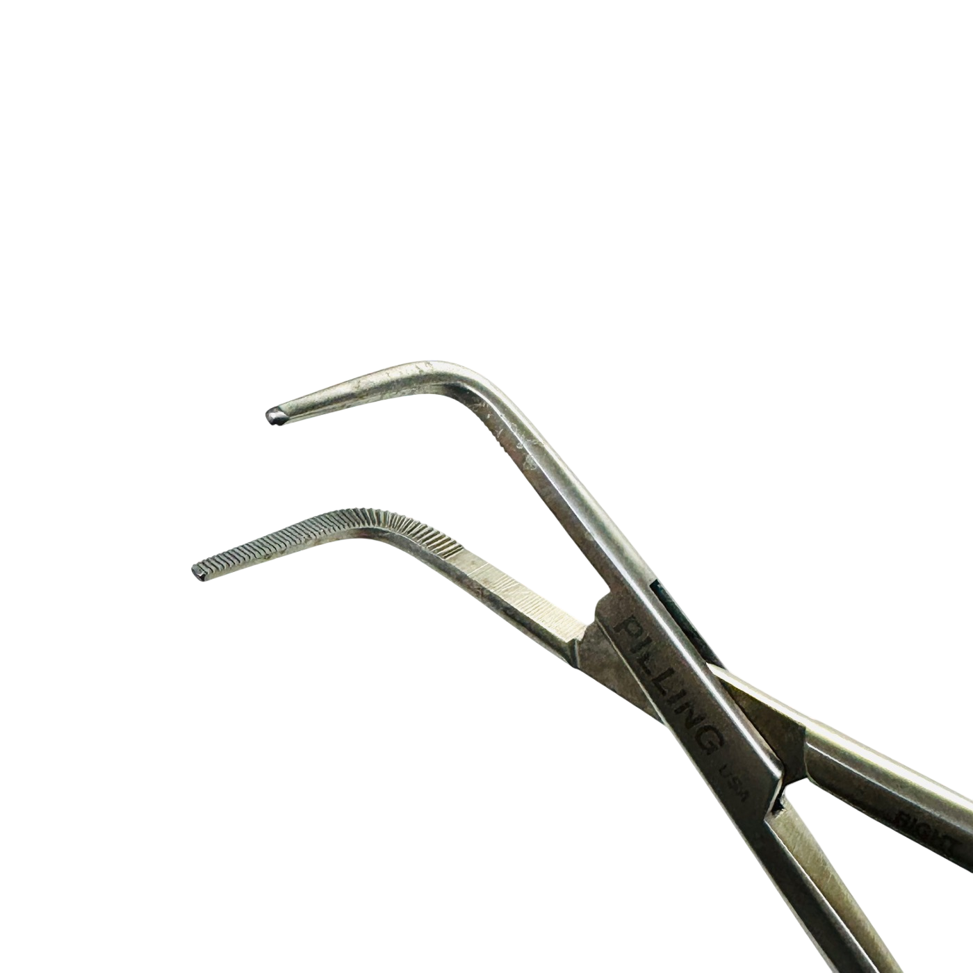 pilling 242006 MCDOUGAL PROSTATECTOMY CLAMP Angled right 9 7/8"