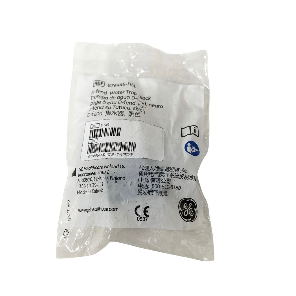 GE REF 876446-HEL, D-FEND WATER TRAP BLACK