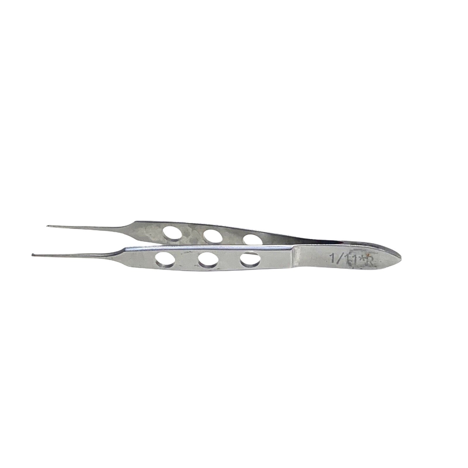 JARIT REF 355-120, Bishop-Harmon Iris Forcep 1 x 2 Teeth, 0.6mm, Straight