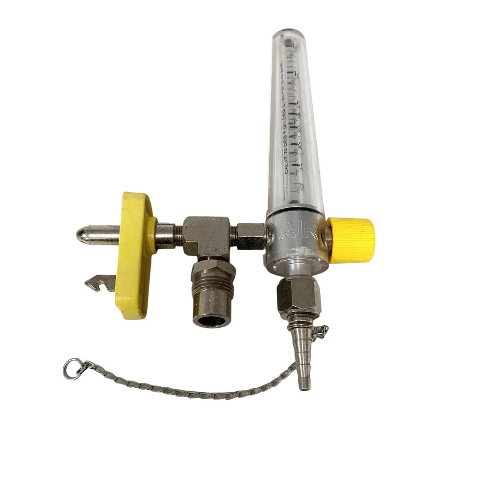 Precision Medical Model 8MFA, AIR Flowmeter, MALE MEDICAL FITTING, 44-57 LPM