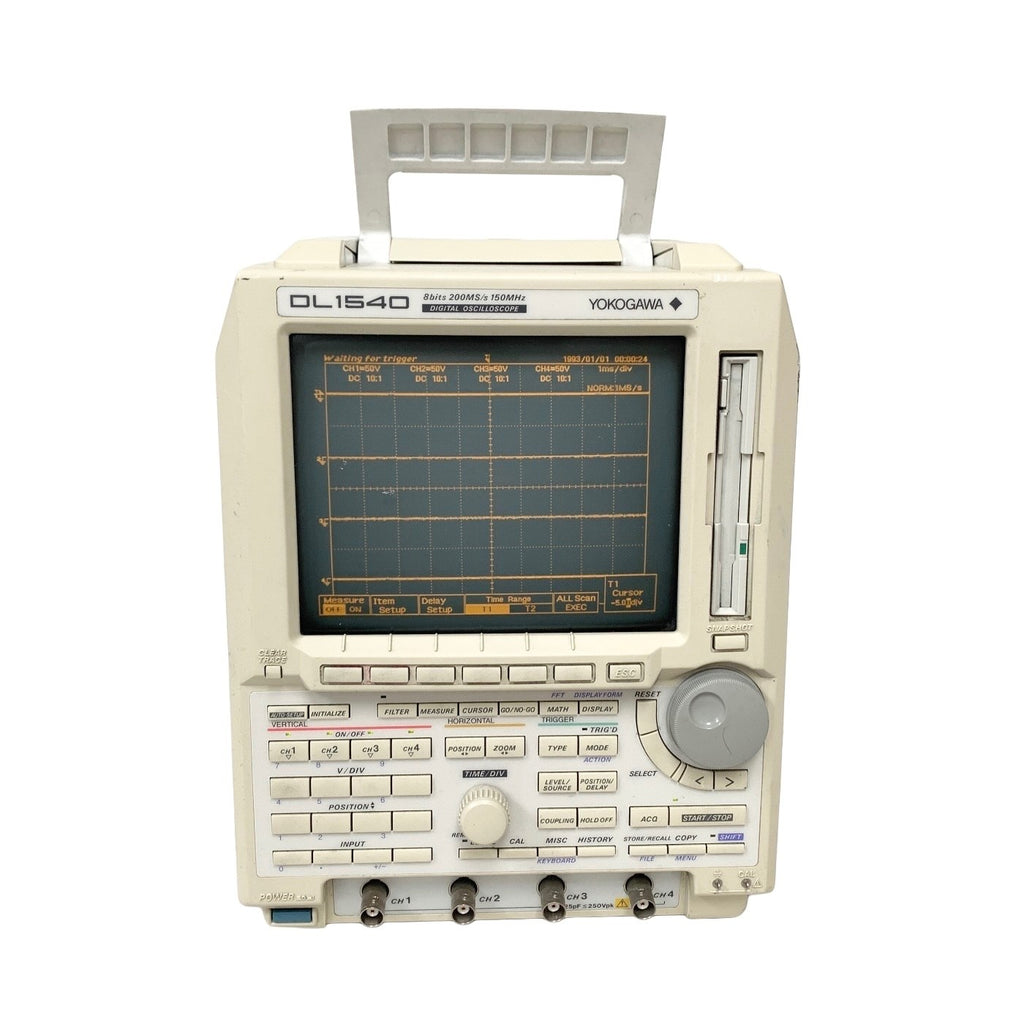 Yokogawa DL1540 Digital Oscilloscope 150MHz 200MS/s 8-bit 4-Channel REF 701510