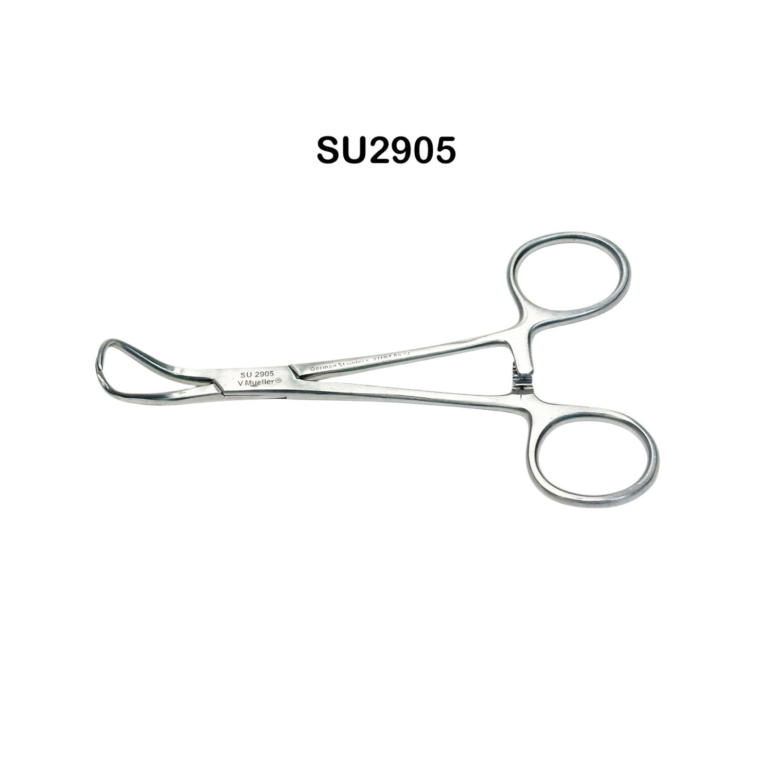 v. mueller SU2905 Backhaus Towel Clamp Forcep 5 1/4'' Instrument