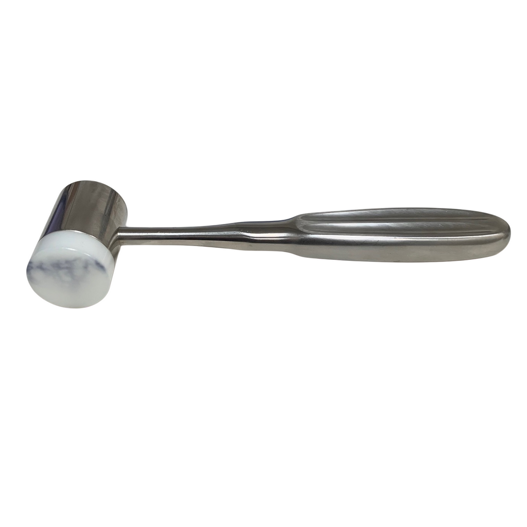 V. Mueller RH1541 Cottle Mallet, 2.9cm Diameter, 8" Length - Nylon Face Included