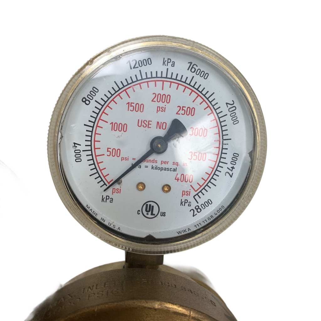 INERT GAS REGULATOR GAS SERVICE INERT GAS MAX INLET 3000PSIG