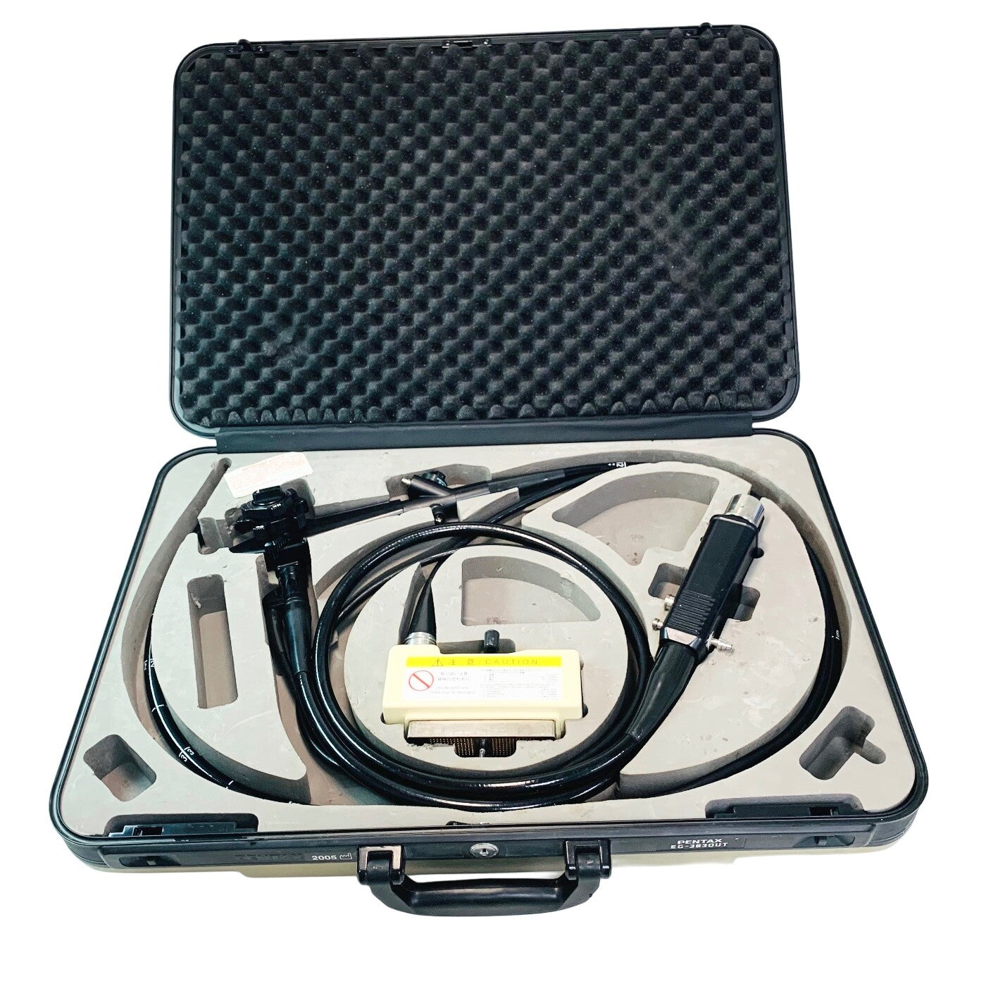PENTAX REF EG-3830UT, ULTRASOUND VIDEO GASTROSCOPE w/OF-B141 & Case