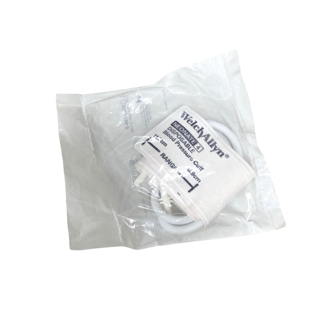 WELCH ALLYN 5082-104-2 DISPOSABLE BLOOD PRESSURE CUFF NEONATE 4
