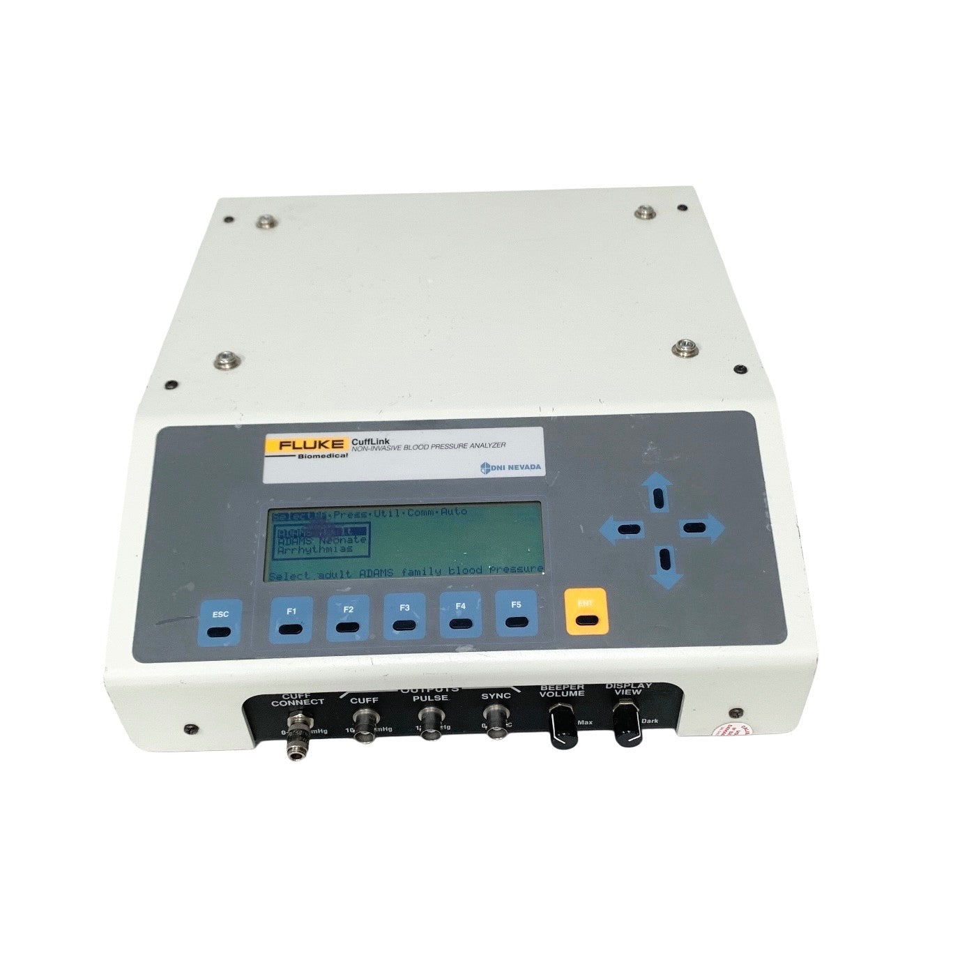 Fluke Biomedical CuffLink NIBP Non-Invasive Blood Pressure Analyzer Tester