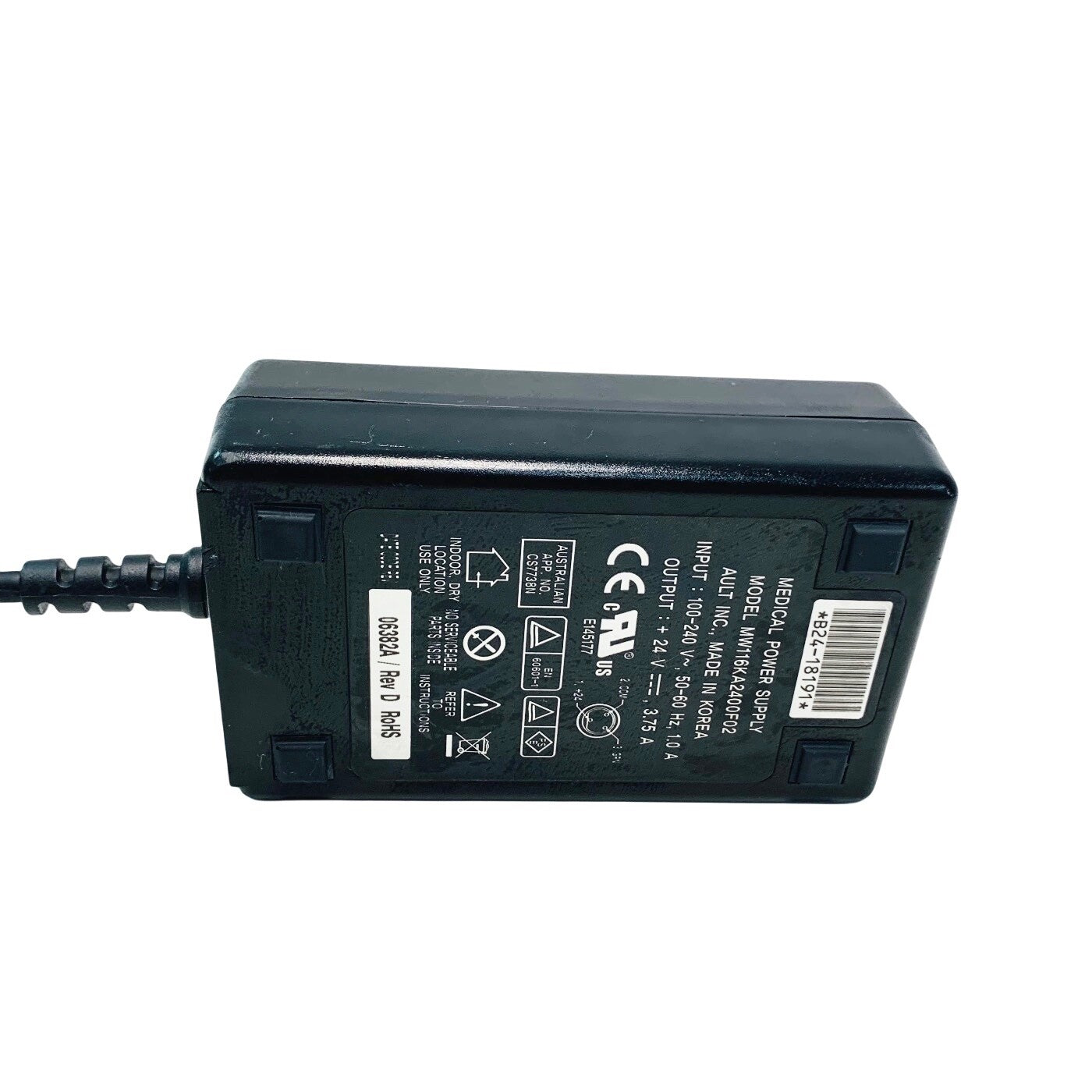 NDS REF 30B0024, MW116KA2400F02 MONITOR POWER SUPPLY 24V 3.75A
