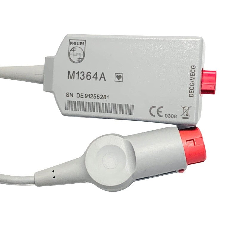 PHILIPS REF M1364A, Fetal ECG Monitor DECG/MECG Cable