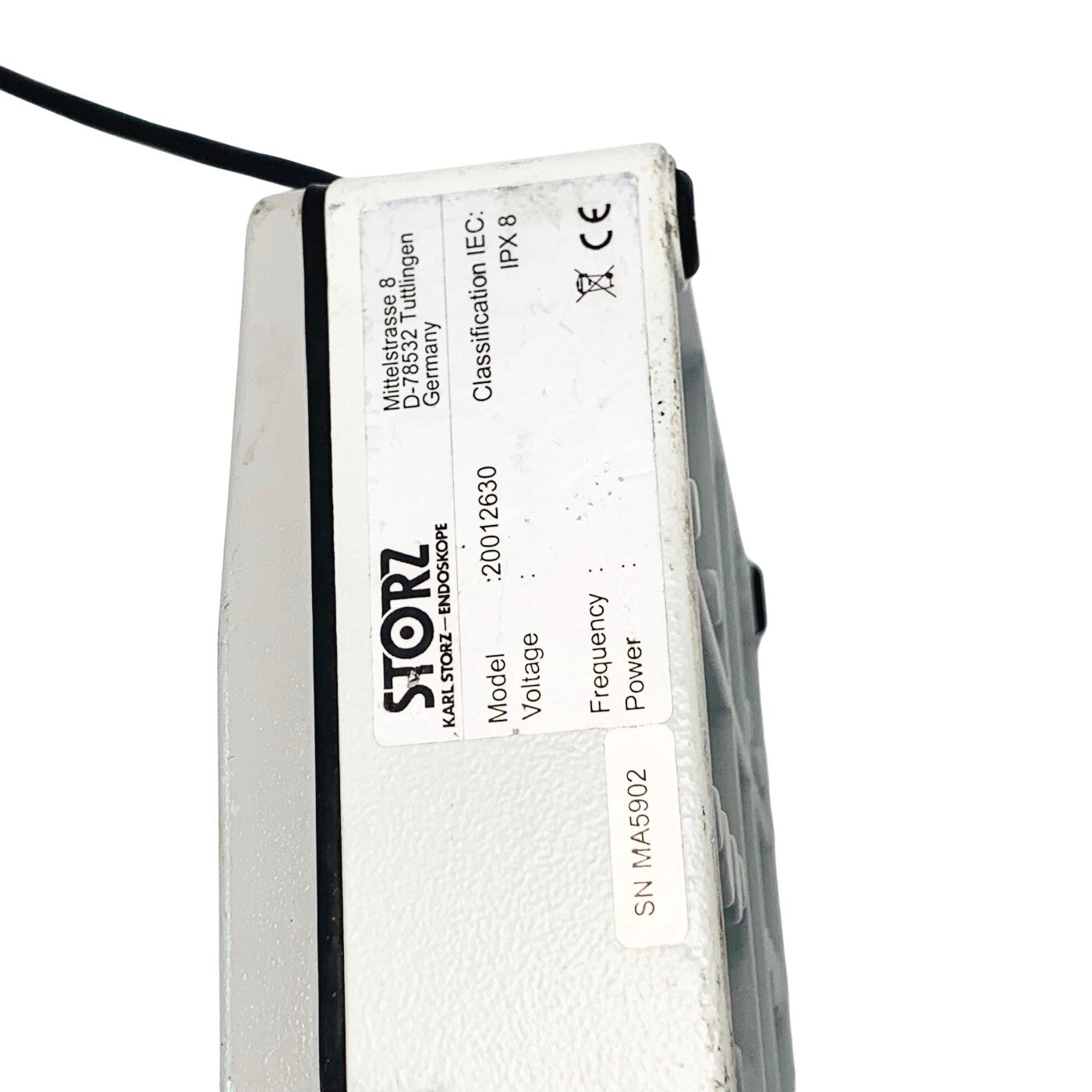 Karl Storz REF 20012630, Two Stage Double Pedal Footswitch