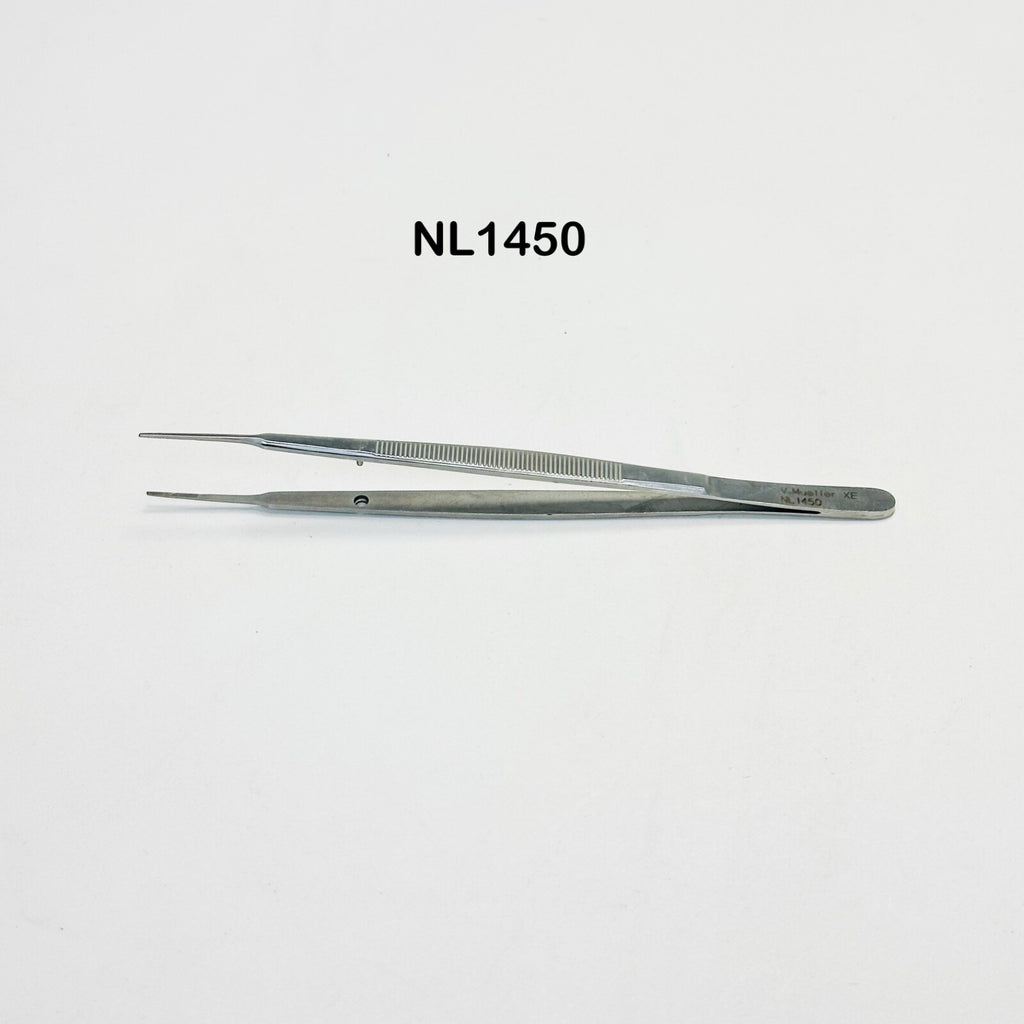 v. mueller NL1450 Dressing Forceps Gerald Serrated 7 Inch Length