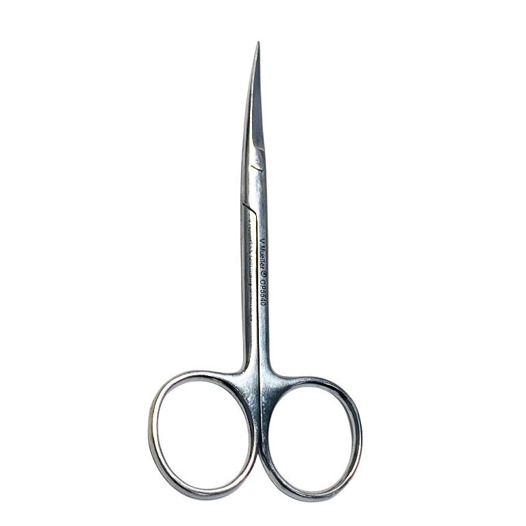 V. Mueller REF OP5540, SCISSOR, IRIS KNAPP CURVED