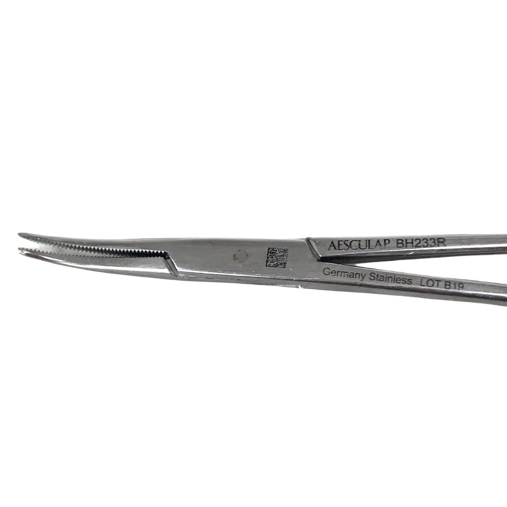 Aesculap BH233R Julian Thoracic Artery Forceps Curved CVD Jaw 9-3/8" Surgical