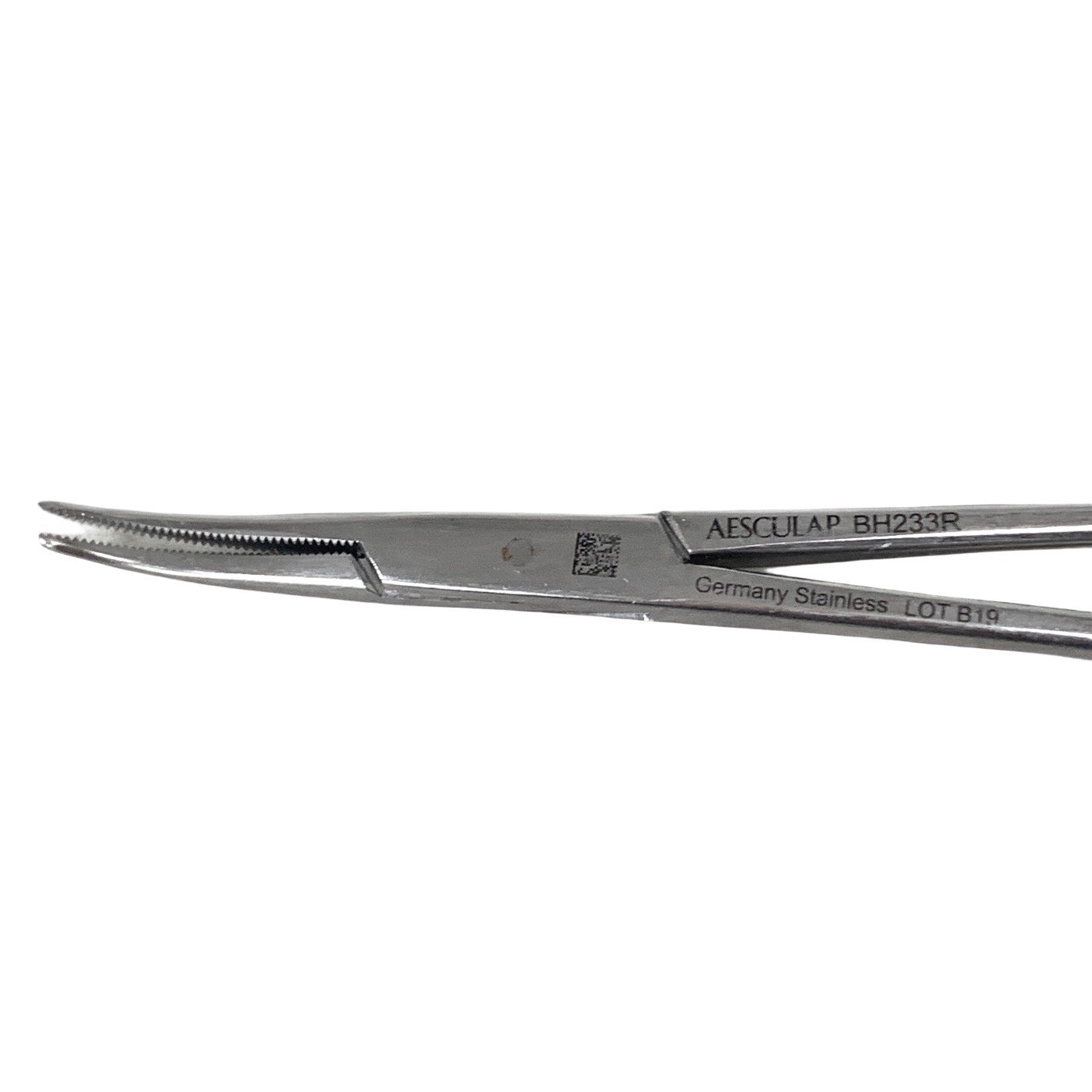 Aesculap BH233R Julian Thoracic Artery Forceps Curved CVD Jaw 9-3/8" Surgical