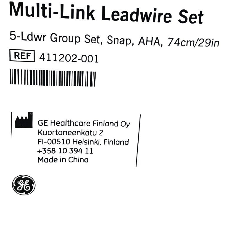 GE REF 411202-001, MULTI-LINK LEADWIRE SET