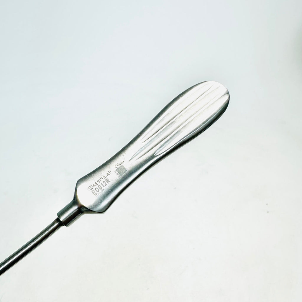 AESCULAP E0012R Probe Sims Malleable Curved Tip 4 mm Tip X 13 Inch
