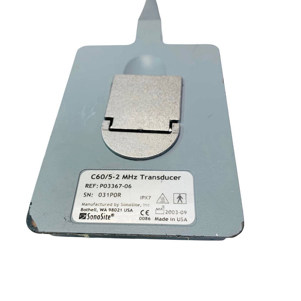 Sonosite REF P03367-06, C60/5-2 MHz ULTRASOUND Transducer