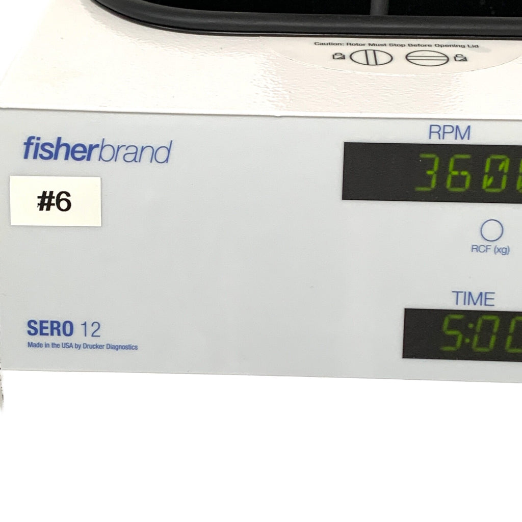 Drucker Diagnostics Fisherbrand REF SERO-12 Fisher Serology Centrifuge