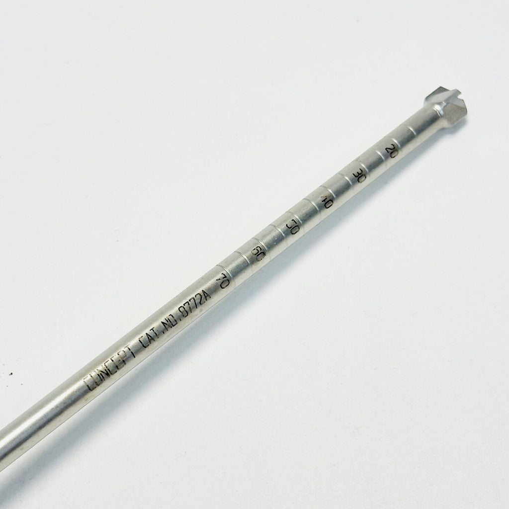 CONMED Linvatec 8772A concept Short Head Cannulated C-Reamer 9mm dia Instrument