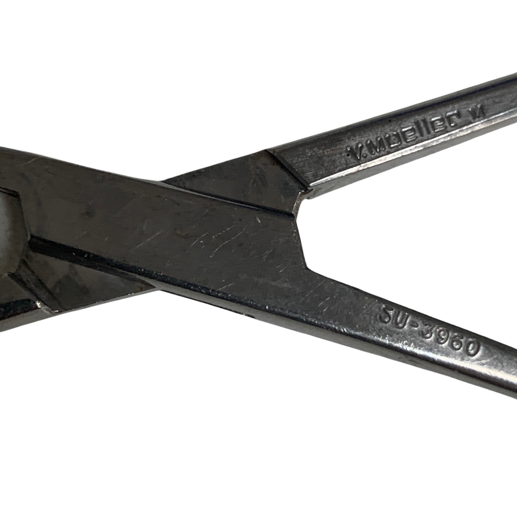 V.Mueller® SU3960 Lahey Vulsellum Forceps Straight 3 X 3 Teeth 6" (15CM)