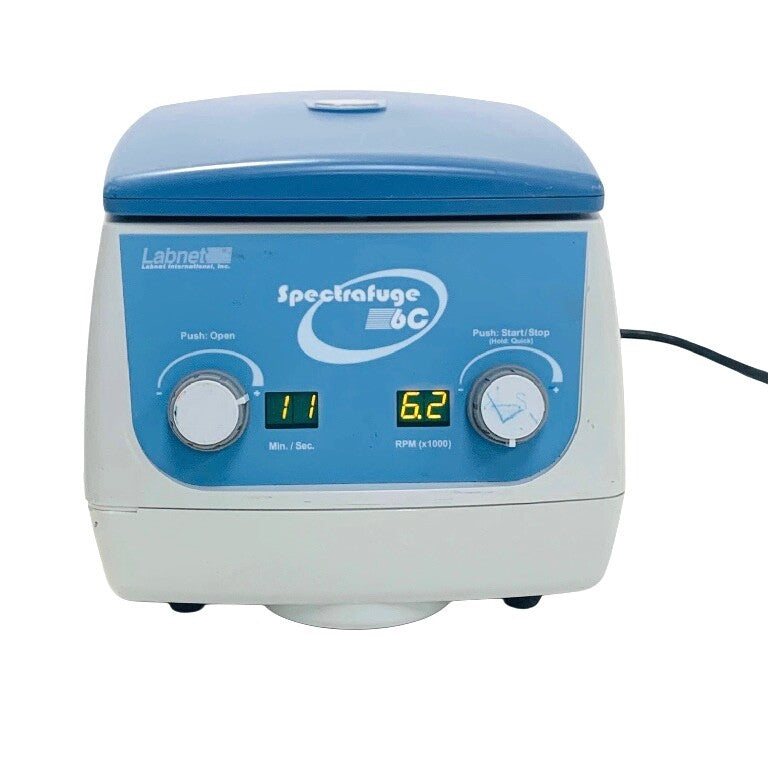 Labnet Spectrafuge REF C0060 6C, Compact Centrifuge with 6-Place Rotor