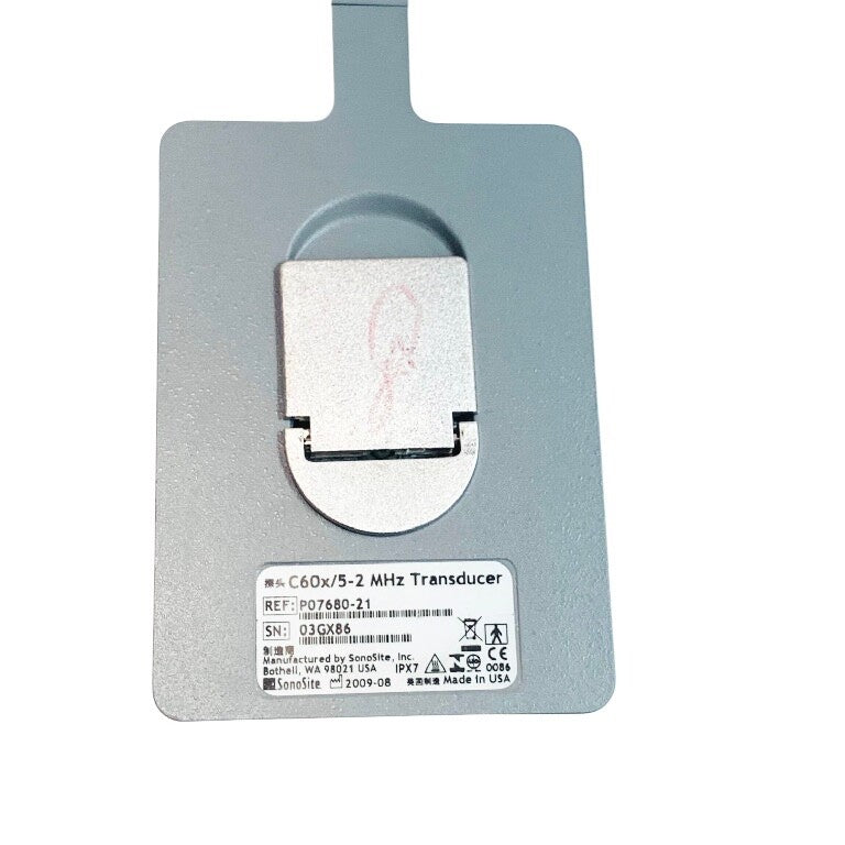 SonoSite Ref P07680-41, C60X/5-2 MHZ TRANSDUCER AS IS