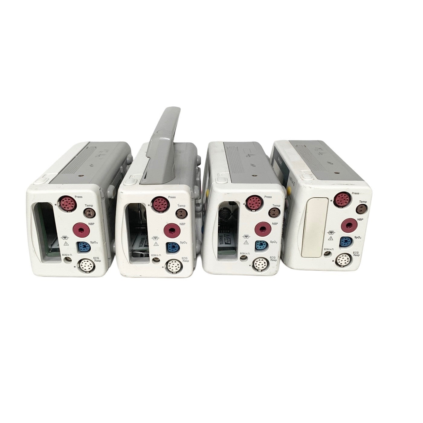 PHILIPS REF M3002A, INTELLIVUE X2 MONITOR, LOT OF 4 AS IS UNTESTED