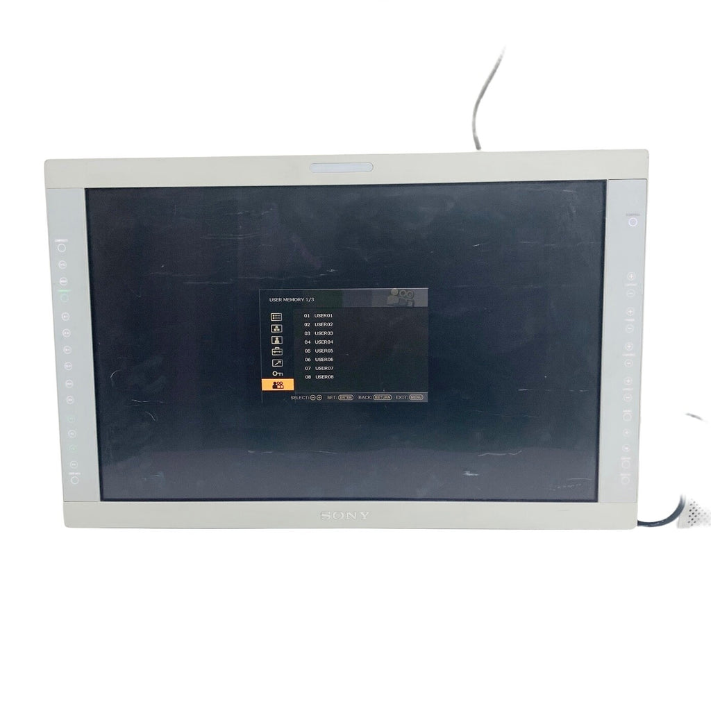 SONY REF LMD-2450MD, LCD Display Monitor WITH POWER SUPPLY