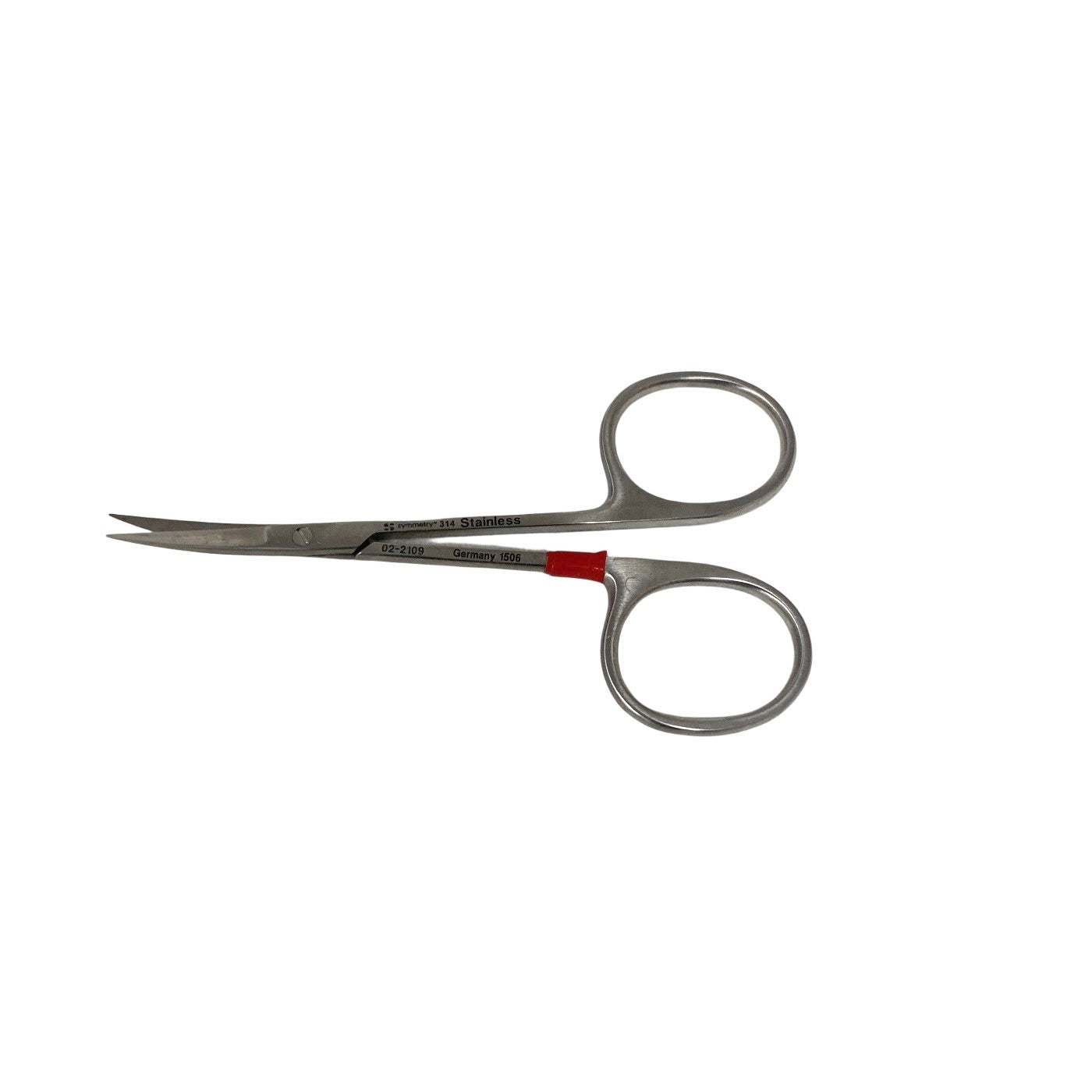 Symmetry Ref 02-2109, Iris Scissors 4.5" Curved Standard Pattern