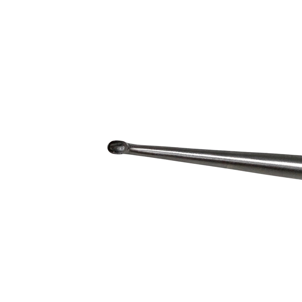 V. Mueller REF N-0256, BRUN CURETTE ANGLED, SIZE 3-0 OVERALL LENGTH 9" (23CM)