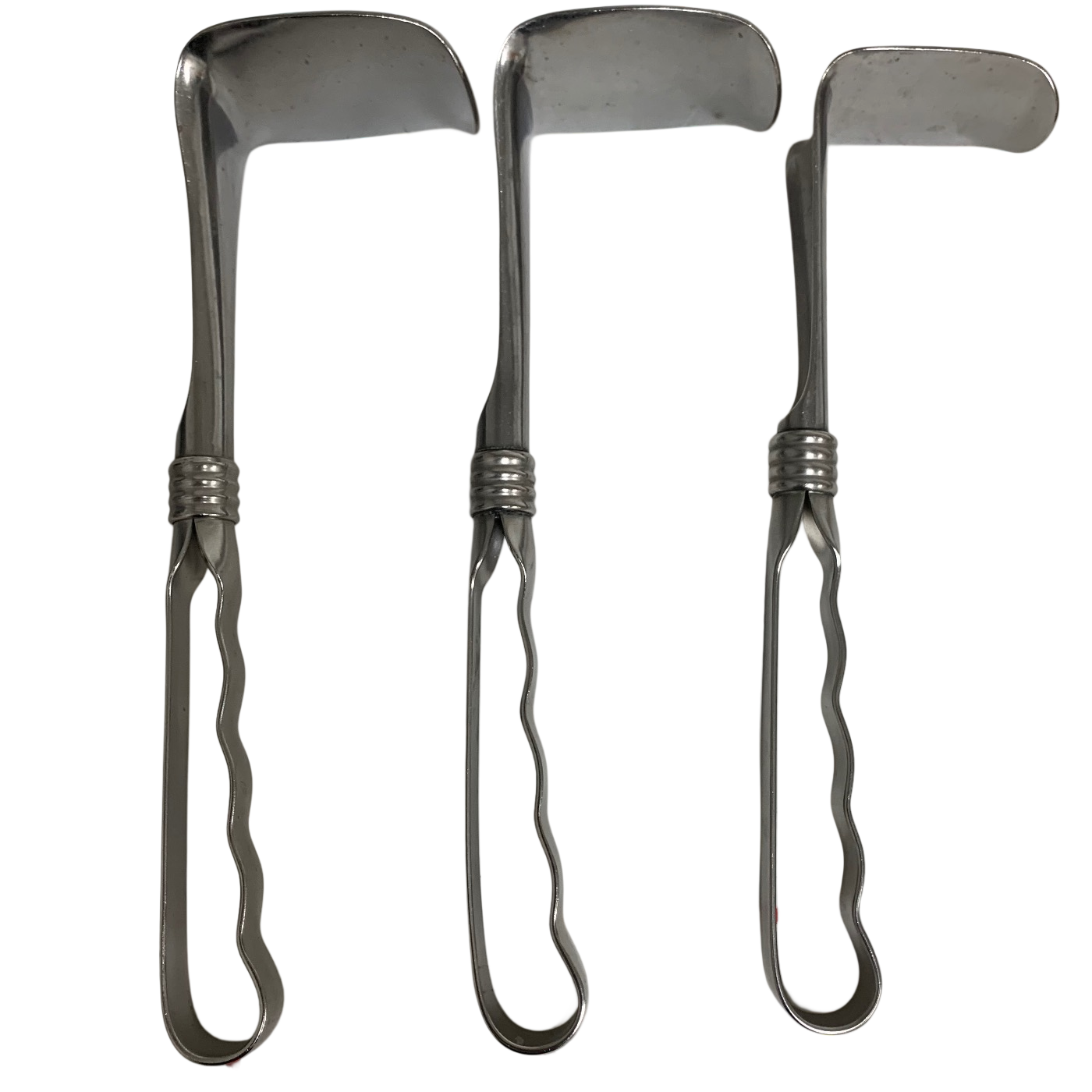 Richardson Retractors, Set of 3, 11 inch Loop Grip (2 identical)