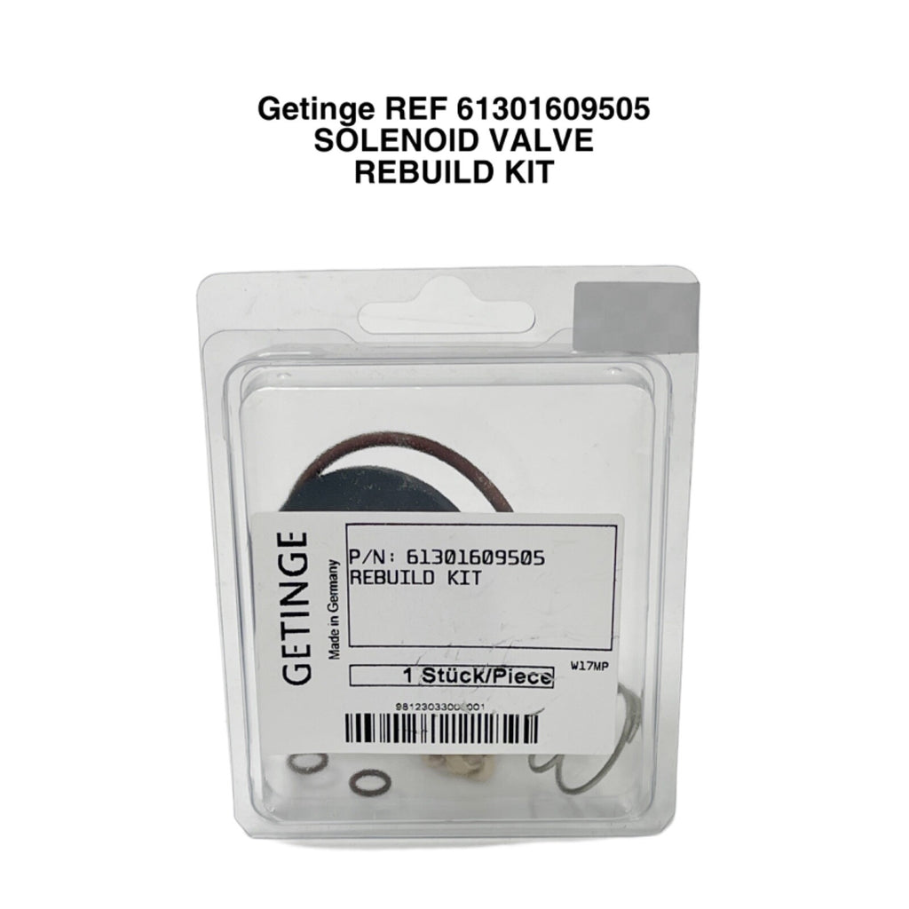 Getinge REF 61301609505 SOLENOID VALVE REBUILD KIT